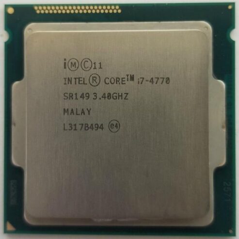 Intel Core i7-4770 (8x 3.4 – 3.9GHz 8MB Cache) Socket 1150 procesor