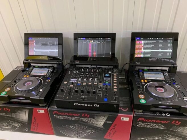 Prodajni Novu 2x Pioneer DJ CDJ-3000 Multi-Player/ Pioneer DJ DJM-V10-LF mikser/ Pioneer CDJ-TOUR1/ Pioneer DJM-TOUR1/ Pioneer CDJ 2000NXS2/ Pioneer DJM 900NXS2/ Pioneer DJM-A9 DJ mikser/ Pioneer DJM-S11/ Pioneer DJM-V10 mikser / Denon DJ X1800 Prime / Denon DJ SC5000 / Pioneer Dj DDJ-REV7 DJ-kontroler / Pioneer DJ OPUS-QUAD DJ sustav / Pioneer DDJ RZX DJ kontroler / Pioneer XDJ XZ DJ sustav / Pioneer XDJ-RX3 DJ sustav / Pioneer DDJ-RZ