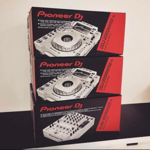 Za prodaju Novi Pioneer DJ 2x Pioneer Cdj-2000Nxs2W +1x Djm-900Nxs2W + Hdj-2000 Mk2 + Rmx-1000-W / Pioneer-dj-tour sustav 2x Pioneer cdj-tour1 +1x Pioneer djm-tour1/ Pioneer DJ Set 2x Pioneer CDJ-3000 -W +1x DJM-900NXS2-W dj-paket