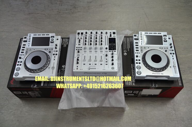 Za prodaju Novi Pioneer DJ 2x Pioneer Cdj-2000Nxs2W +1x Djm-900Nxs2W + Hdj-2000 Mk2 + Rmx-1000-W / Pioneer-dj-tour sustav 2x Pioneer cdj-tour1 +1x Pioneer djm-tour1/ Pioneer DJ Set 2x Pioneer CDJ-3000 -W +1x DJM-900NXS2-W dj-paket