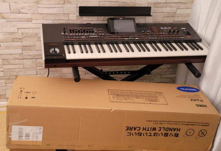 Prodajem Nov Korg Pa5X 88-tipki (A0-C8), Korg Pa4X76/Korg Pa4X Oriental MG2, Korg Pa1000 61-tipka MG Edition/ Korg PA-1000 61-tipka, Korg Kronos2 61-tipka/ Korg KRONOS2 88-tipka LS/ Korg Kronos X 61-tipka / Yamaha MODX8+ 88-tipki sintisajzer/ Yamaha MODX7+ 76-tipki/ Yamaha Genos2 XXL 76-tipki/Yamaha Genos 76-tipki-Yamaha Tyros 5/ Yamaha PSR-SX900/ Yamaha PSR-A5000/ Yamaha Motif /Ketron SD9 76-ključ/ Ketron EVENT 61-tipka Arranger / Nord Electro 6D 61-tipki / Nord electro 5d 61-tipka / Nord Stage 3 88-tipki/ Nord Stage 4 /Yamaha Montage 8/ Roland FANTOM-8/ Roland Fantom-X8/ Roland Fantom G8