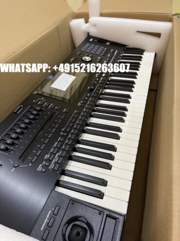 Prodajem Nov Korg Pa5X 88-tipki (A0-C8), Korg Pa4X76/Korg Pa4X Oriental MG2, Korg Pa1000 61-tipka MG Edition/ Korg PA-1000 61-tipka, Korg Kronos2 61-tipka/ Korg KRONOS2 88-tipka LS/ Korg Kronos X 61-tipka / Yamaha MODX8+ 88-tipki sintisajzer/ Yamaha MODX7+ 76-tipki/ Yamaha Genos2 XXL 76-tipki/Yamaha Genos 76-tipki-Yamaha Tyros 5/ Yamaha PSR-SX900/ Yamaha PSR-A5000/ Yamaha Motif /Ketron SD9 76-ključ/ Ketron EVENT 61-tipka Arranger / Nord Electro 6D 61-tipki / Nord electro 5d 61-tipka / Nord Stage 3 88-tipki/ Nord Stage 4 /Yamaha Montage 8/ Roland FANTOM-8/ Roland Fantom-X8/ Roland Fantom G8