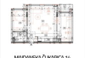 Novogradnja, trosoban, 55,64 m2, Banovo brdo, Majdanska Čukarica 14