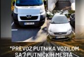 Prevoz robe putnika selidbe