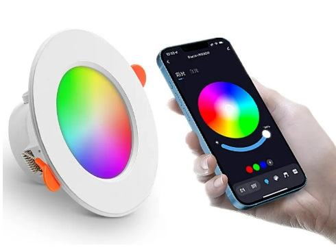 Pametna smart wifi ugradbena LED RGB lampa