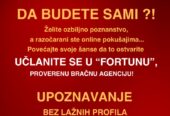 “FORTUNA”- UPOZNAVANJE BEZ LAŽNIH PROFILA